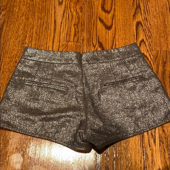 French Connection Metallic Shorts - Picture 7 of 7